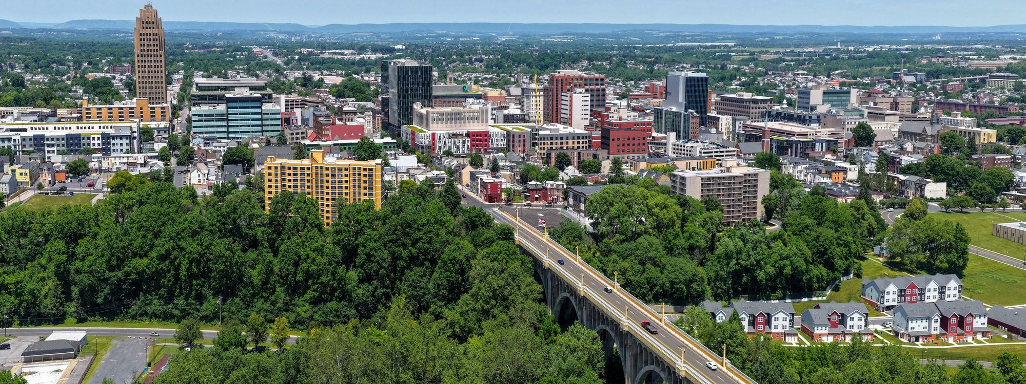 Allentown, Pennsylvania cityscape